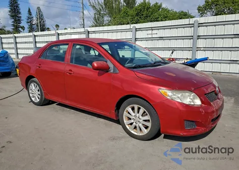 2010 Toyota Corolla Base from USA, damaged, VIN 2T1BU4EE1AC332593